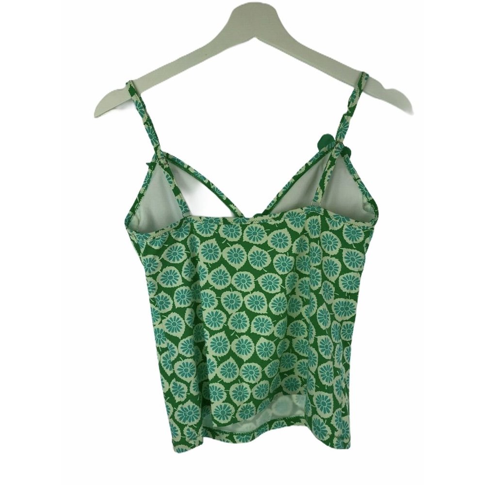 Boden Women's Swimsuit Top Tankini Green Blue 6 - Picture 6 of 6